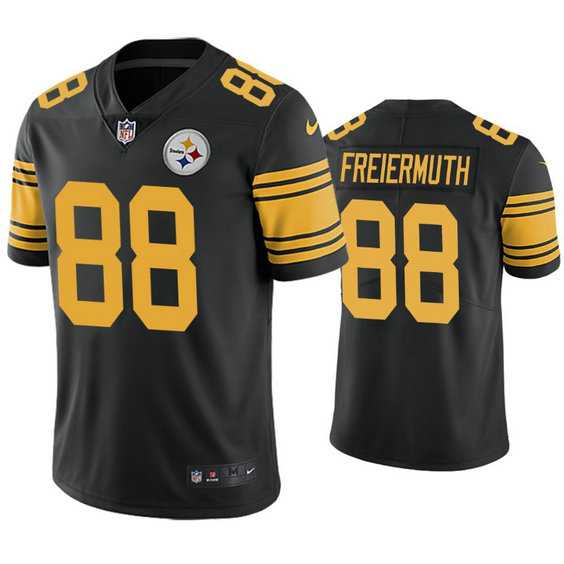 Nike Men & Women & Youth Steelers 88 Pat Freiermuth Black Color Rush Limited Jersey,We sell and wholesale Nike Men & Women & Youth Steelers 88 Pat Freiermuth Black Color Rush Limited Jersey on line form chian!